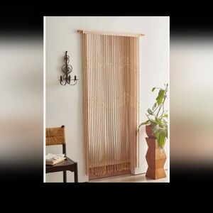 Urban Outfitters Wooden Beads for Door Entry